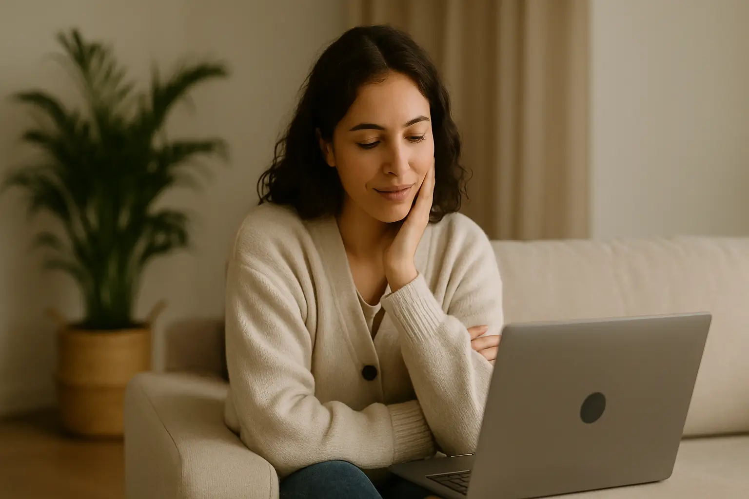 Quando a ansiedade fala mais alto: como a terapia online pode te ajudar a retomar o fio da vida — ilustração 1