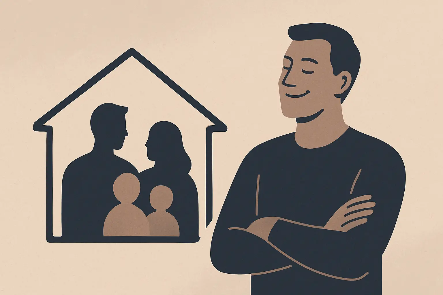Quando o homem decide olhar para si mesmo: autoconhecimento, responsabilidade e terapia de casal — ilustração 3